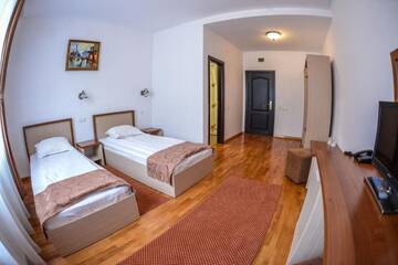 Фото номера Двухместный номер с 1 кроватью или 2 отдельными кроватями Отель Hotel Posada г. Рымнику-Вылча 11