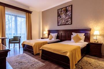 Фото номера Полулюкс Делюкс Отель Grand Hotel Sofianu г. Рымнику-Вылча 2